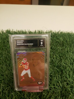 Travis Kelce 2023 Panini Illusions Bronze Trophy Collection #239/499