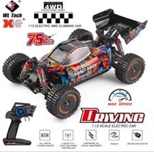 WLTOYS 184016 HIGH-SPEED 75KM/H(45MPH) 4WD 2.4G BRUSHLESS RACING RC BUGGY New