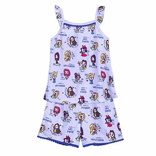 Disney Princesses Lavender Purple Character Pajama Shorts Set for Girls Size 3 - Bild 1 von 1