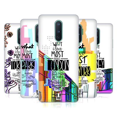 HEAD CASE DESIGNS CITY LOVE SOFT GEL HANDYHÜLLE FÜR GOOGLE ONEPLUS HANDYS