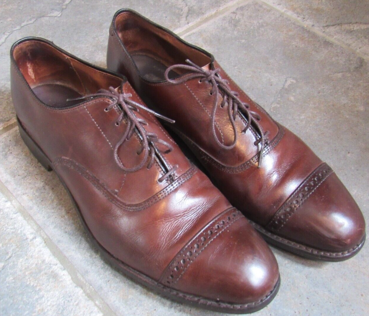 Allen Edmonds Park Avenue Brown Lace-up Loafers Shoes Oxfords Men’s size 11 C Amazon.com | Allen Edmonds Park Avenue Dark Chili 13 D (M  main image 3