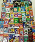 MIX Sport 10 Sealed Vintage Sports Card Wax Packs Baseball Football RacingHOCKEY