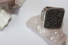 Silberring Männerring Ring Sterlingsilber 925 Handarbeit Größe 64 (20,3 mm Ø)