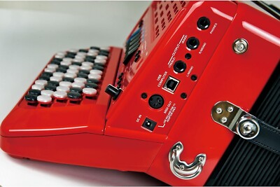 Roland V-Accordion Keyboard FR-1XB RD Red Built-in Speaker AC100V