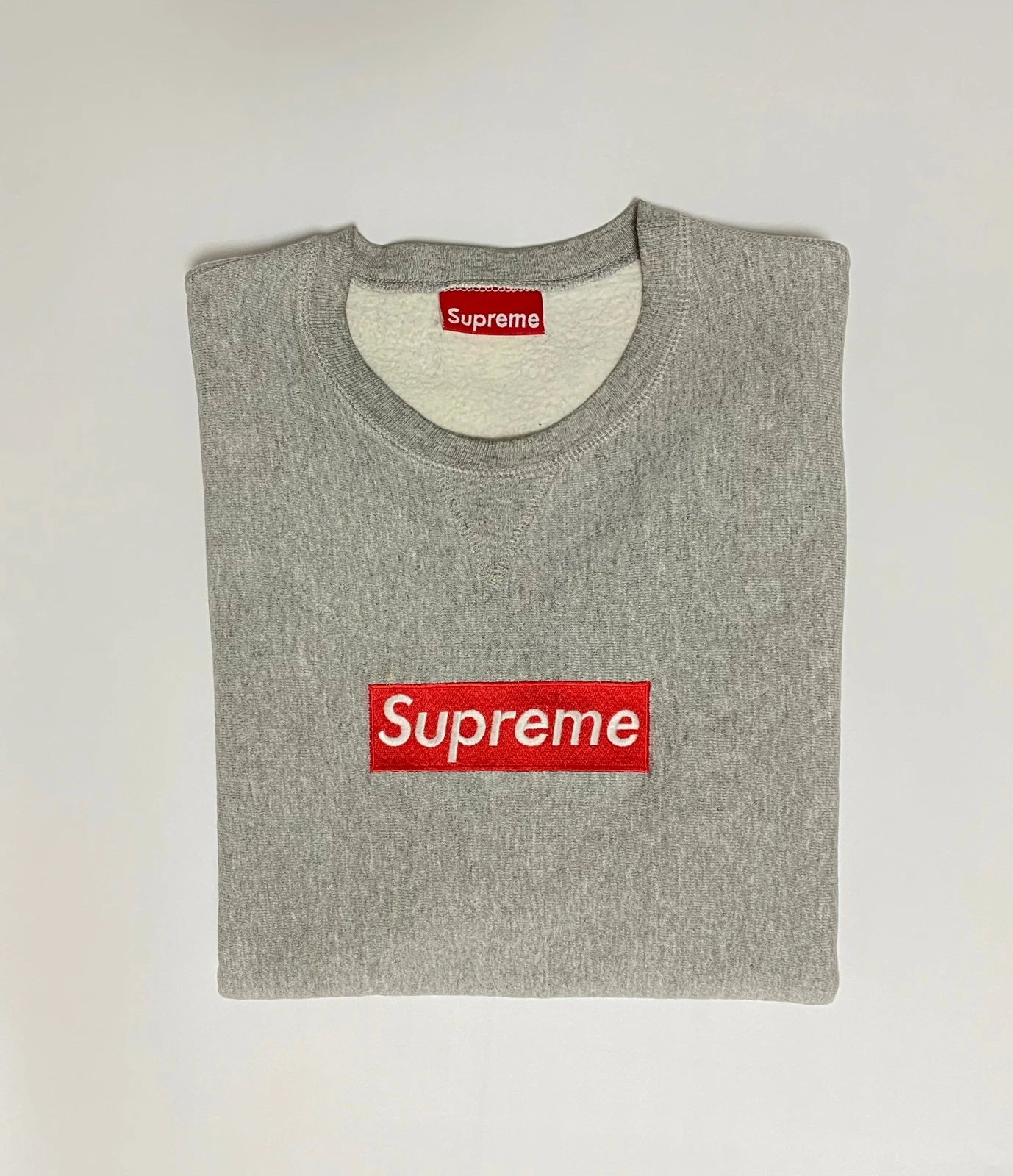 Boîte Supreme logo crewneck 1998