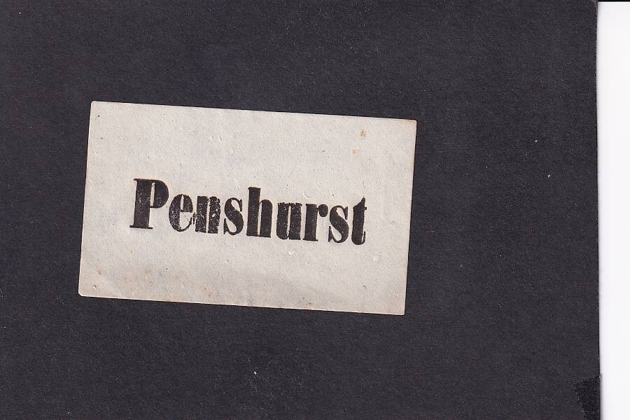 Label - South Eastern & Chatham Railway
