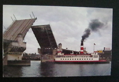 Centennial Queen Excursion Boat Portland OR Mirro-Krome Chrome