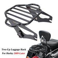 Detachable 2-Up Luggage Rack For Harley Touri...