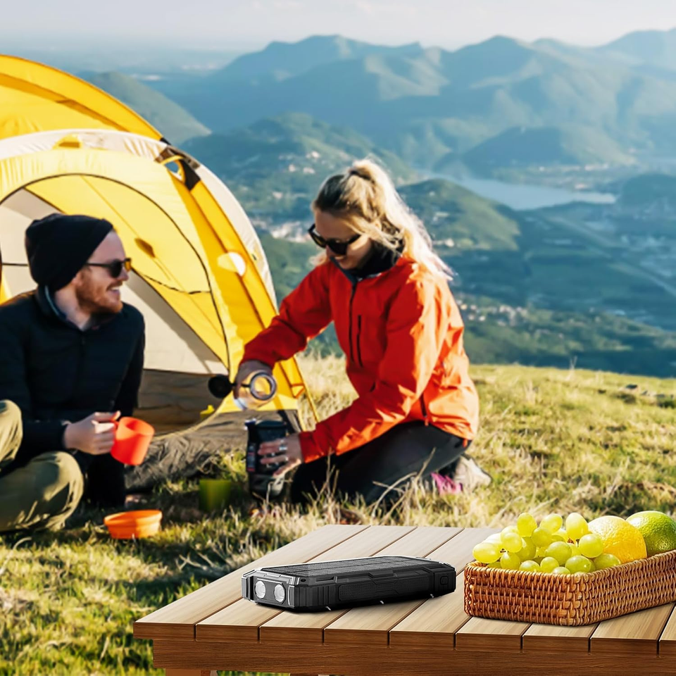 Solar Charger Power Bank 49800Mah Solar Phone Charger with USBC In