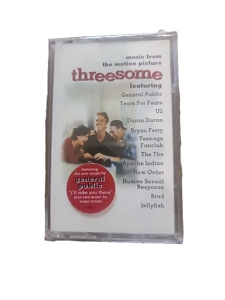 Threesome motion picture soundtrack cassette tape 1994 - Image 2 of 4