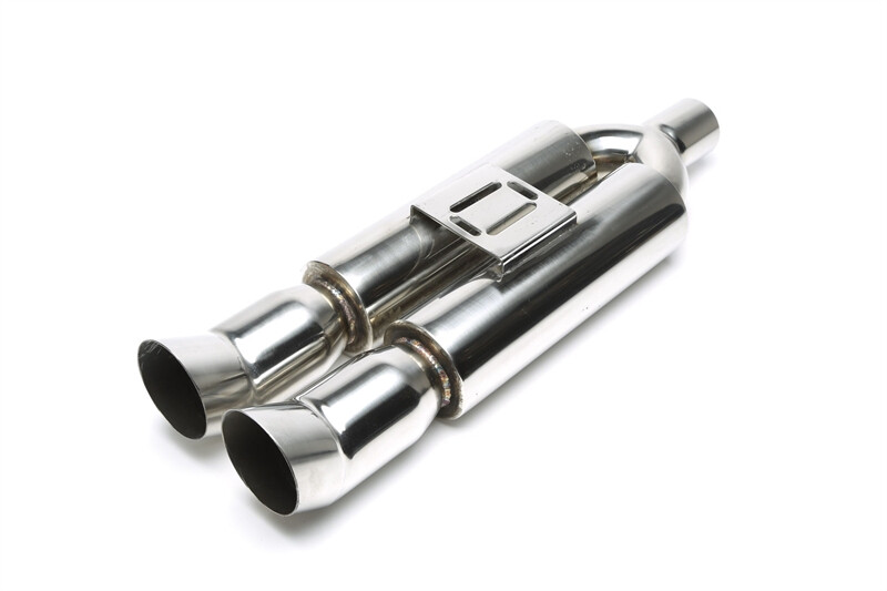 Marmitta Sportiva Universale Acciaio Inox | Terminale Scarico Auto