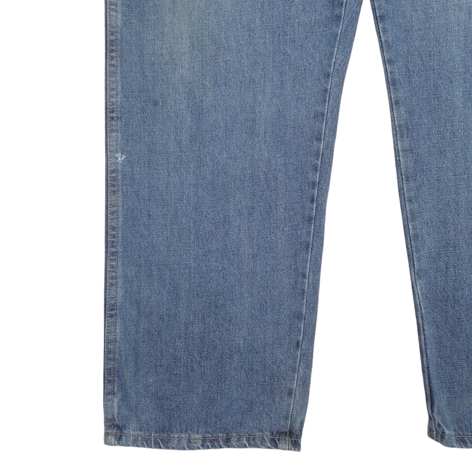 WRANGLER 35001DK Jeans Regular Fit Blue Denim Trousers Mens W40 L30 image 4