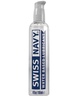 Swiss Navy Water Based lubricant Premium sex lube Personal glide USA 4oz