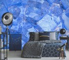 3D Eiswürfel H7542 Tapete Wandbild Selbstklebend Abnehmbare Aufkleber Erin