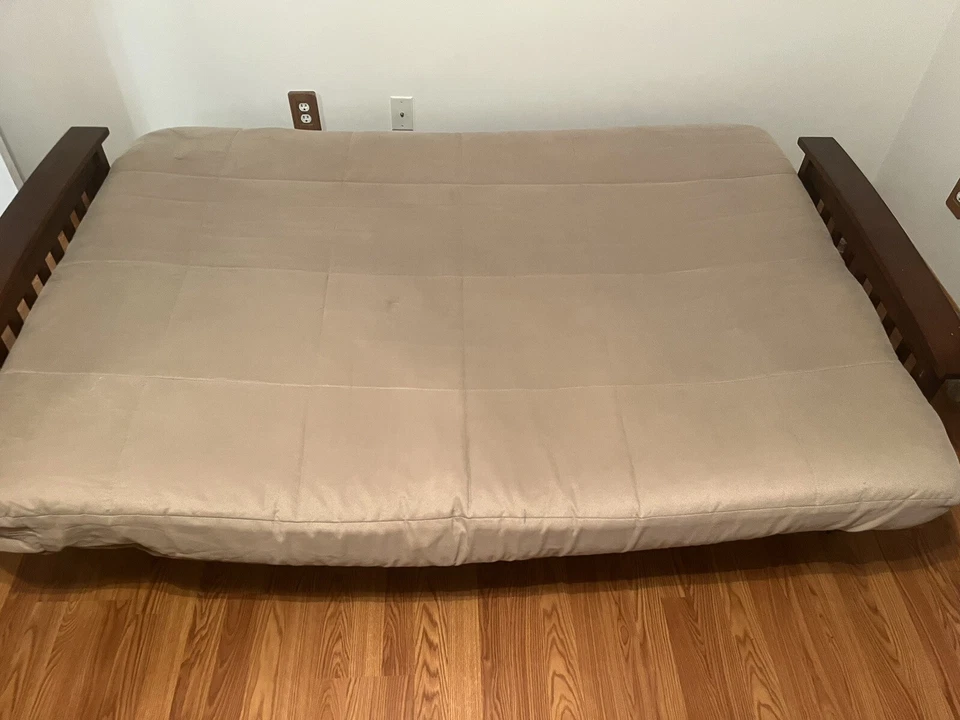 диван-кровать футон с матрасом полный размер - Изображение 3 из 3