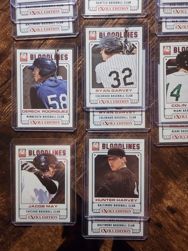 2013 Elite Extra Edition BLOODLINES Lotx16 Ivan Rodriguez, Yastrzemski & More - Picture 8 of 10