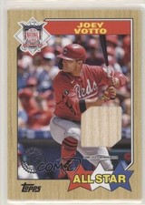 2022 Series 2 1987 Topps Baseball All-Star Relics Joey Votto #87ASR-JV 0s5