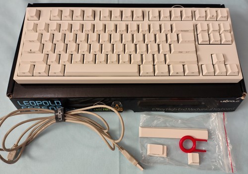 Leopold FC750R TKL Tastatur + OVP Keyboard Tactile (Cherry MX Brown – ANSI-US) - Bild 3 von 11