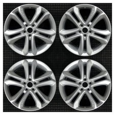 Set 2015-2023 Ford Lincoln Continental Edge OEM Factory Silver Wheels Rims 10044