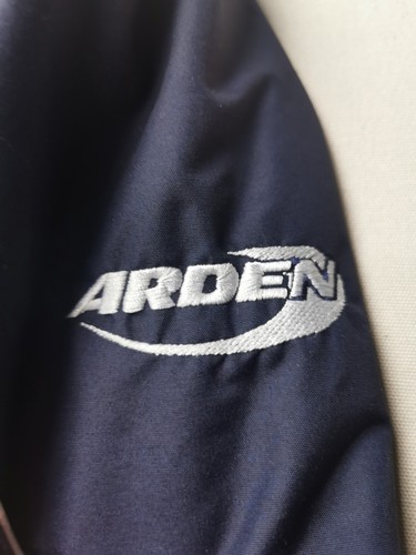 Chaqueta SPARCO x ARDEN MOTORSPORT para Hombres Talla L En muy buena condición Azul Cremallera Completa Hecha en Italia - Imagen 12 de 24