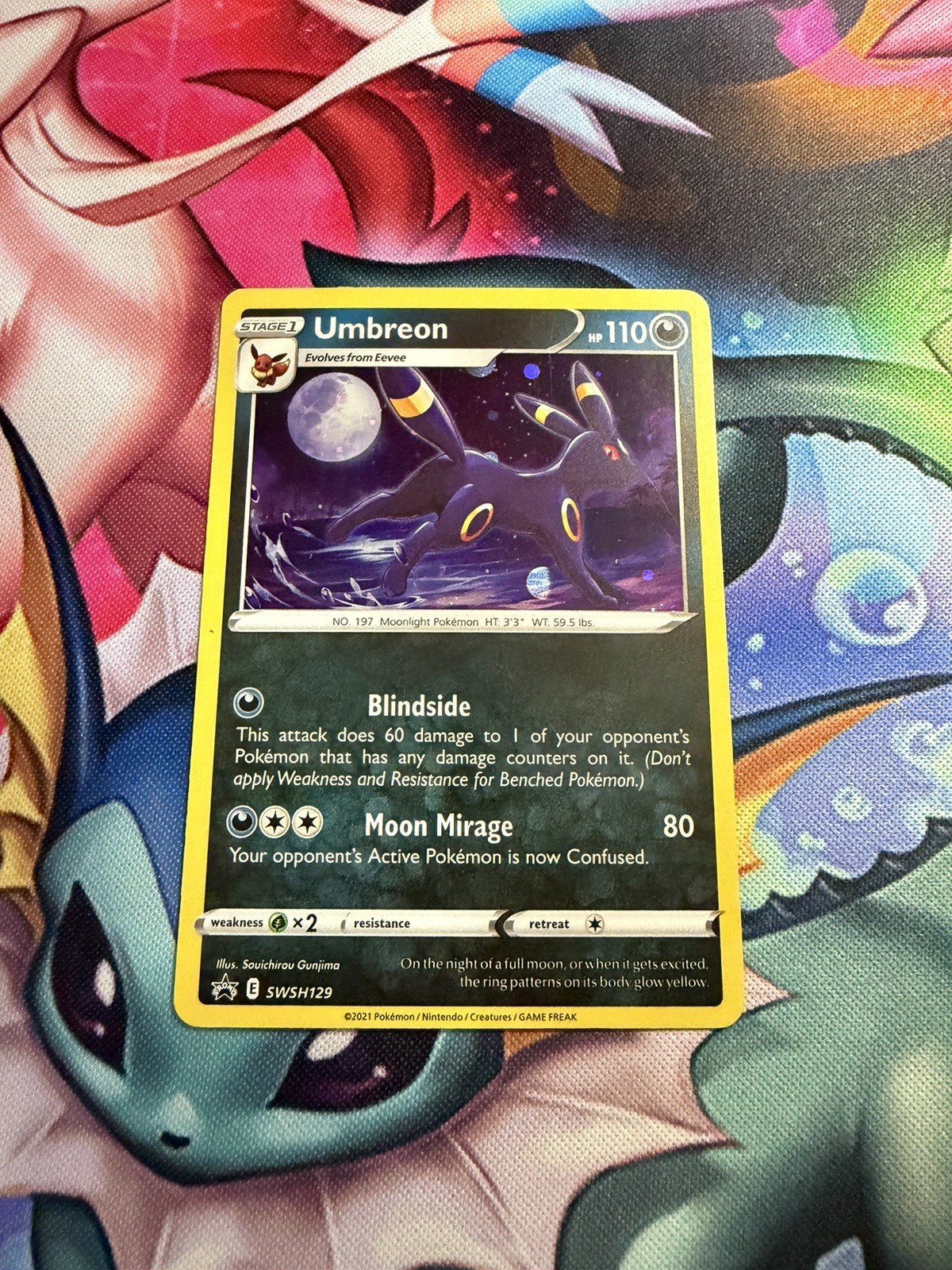 Umbreon SWSH129 SWSH: Sword & Shield Promo Cards Holo LP+