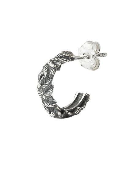 Boucle d'oreilles unique Nove25 Eden en argent massif 925