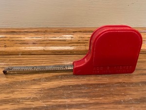 VINTAGE Sewing Tape Measure Metal Tape 72 In Length from W. Germany