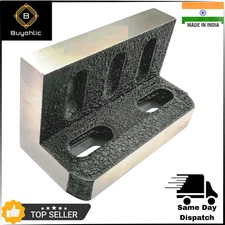 Caste Iron Slotted Small Angle Plate 100 x 50 x 58 mm -Stress Relieved