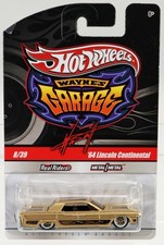 Hot Wheels 1964 Lincoln Continental Wayne's Garage - T0402 NRFP 2009 Gold 1:64