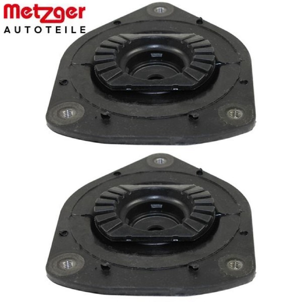 2X FederbeinstüTzlager Metzger 6490228 2 Domlager Federbeinlager Vorne-image
