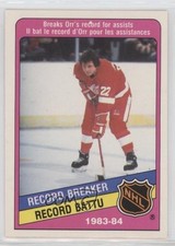 1984-85 O-Pee-Chee Record Breakers Brad Park #390 HOF t4m