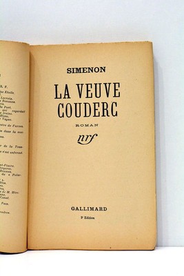 La veuve Couderc Paris 1942