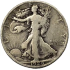 1928-S Walking Liberty Silver Half Dollar 50c Fine FN F+ #2