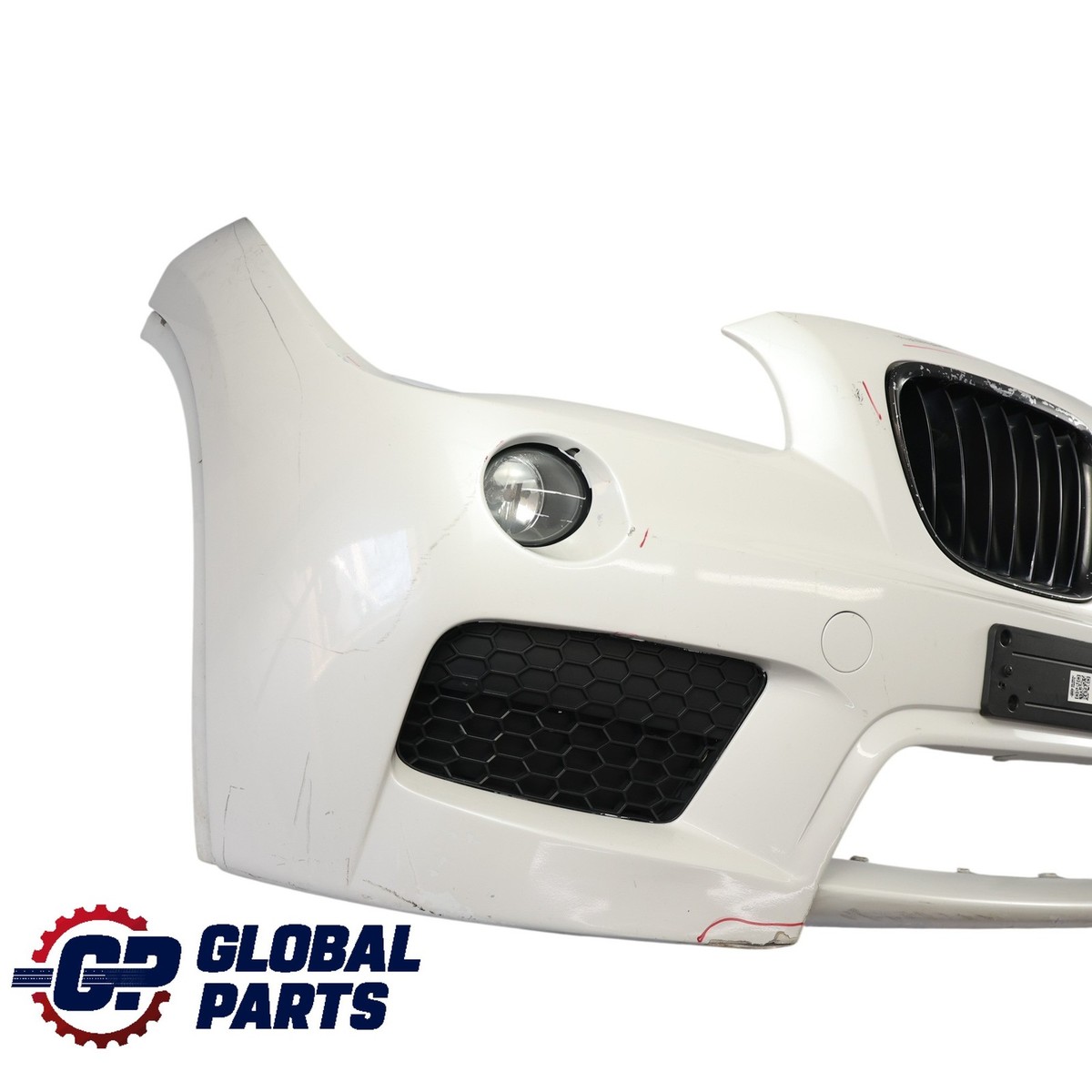 BMW X1 E84 Front Bumper Cover M Sport Mineralweiss Mineral White