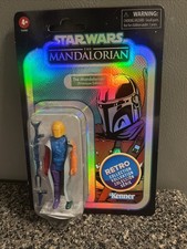 Kenner  Hasbro Star Wars Retro Collection 3.75 Mandalorian Prototype Yellow Head