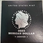 2021 D Morgan Silver Dollar Denver U.S. Mint with Certificate of Authenticity