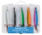 Kinetic Norske Silden Pilker Set Coastal Pilker 25g-60g Cod Lure Sea Lure