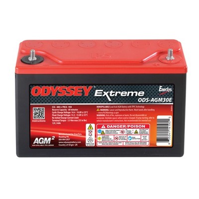 Odyssey Extreme Power & Motorsports (ODS) 12V AGM Batterie, ODS-AGM30E (PC950)