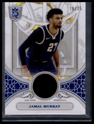 2023-24 Topps Royalty #RBR-JM Jamal Murray Round Ball Relics Blue