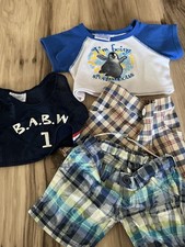 Build A Bear Workshop Plush Boys Clothes Lot