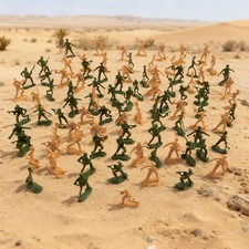 Character Model Soldiers Sandbox Soldiers 100Pcs Figures Games