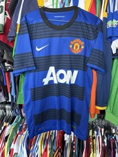 MANCHESTER UNITED ENGLAND 2011/2013 AWAY FOOTBALL SHIRT JERSEY NIKE