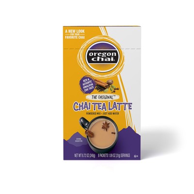 Oregon Chai Original Dry Chai Latte Mix 8.72oz Instant Chai Tea Latte Packets