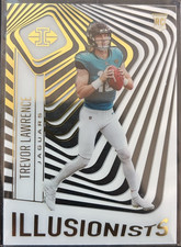 2021 Panini Illusions Illusionists Trevor Lawrence #ILL-10 ROOKIE CARD. rookie card picture