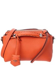 Fendi By The Way Selleria Mini Leather Satchel Women's Orange