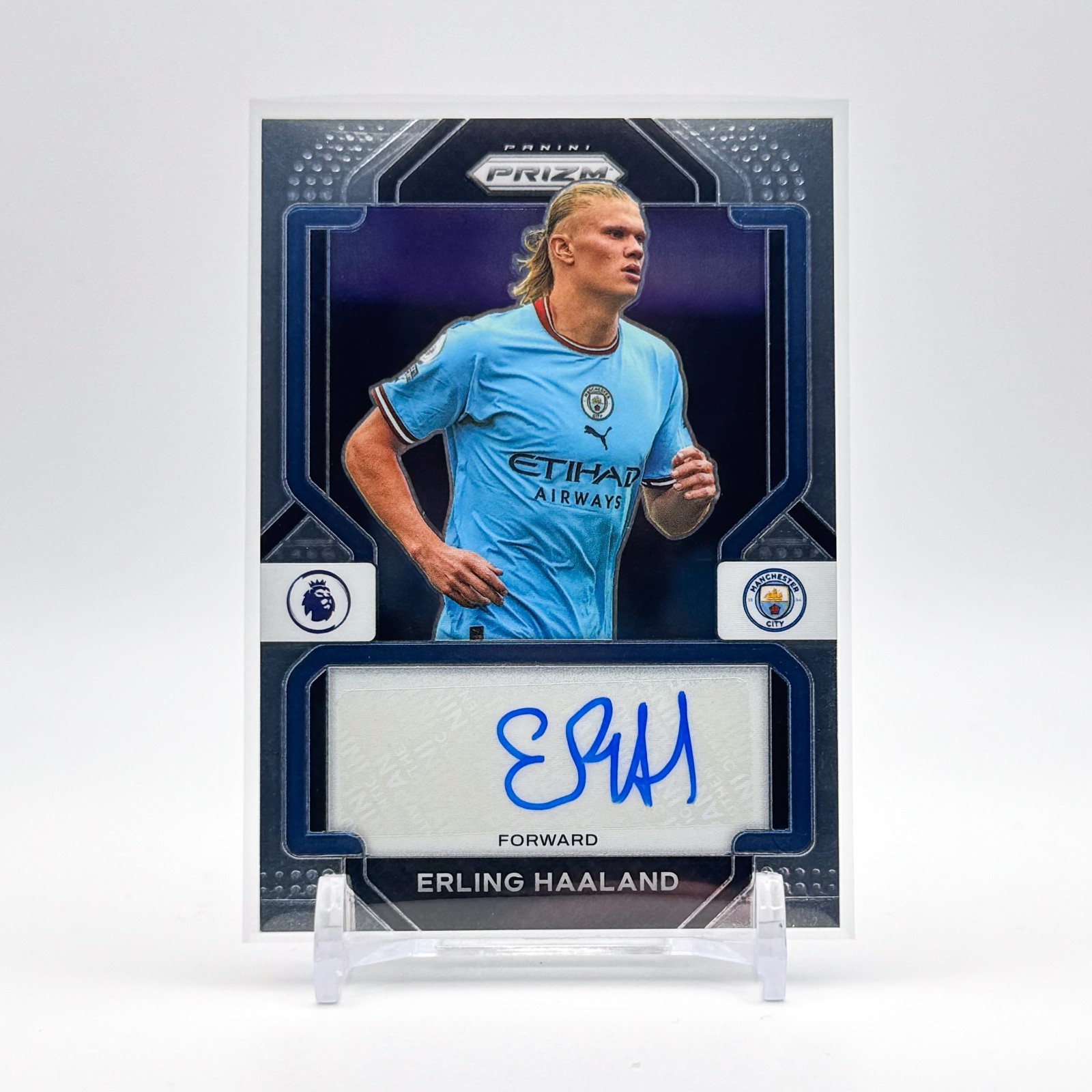2022-23 Panini Prizm Premier League Signatures ERLING HAALAND Signature Auto