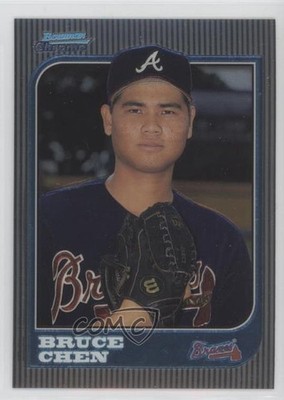 1997 Bowman Chrome Bruce Chen #194 Rookie RC 07ke