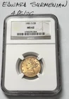 1901-S Liberty Half Eagle — photo from another recent sale