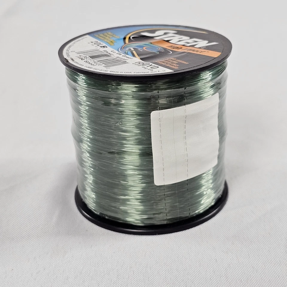 Stren High Impact Monofilament Fishing Line 20lb 650yd 1/4# Spool Low Vis Green  - Image 3 of 4