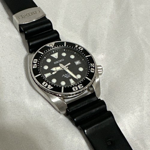 *rare* Seiko Black Sumo 1st gen- Original Band/ Rubber Strap